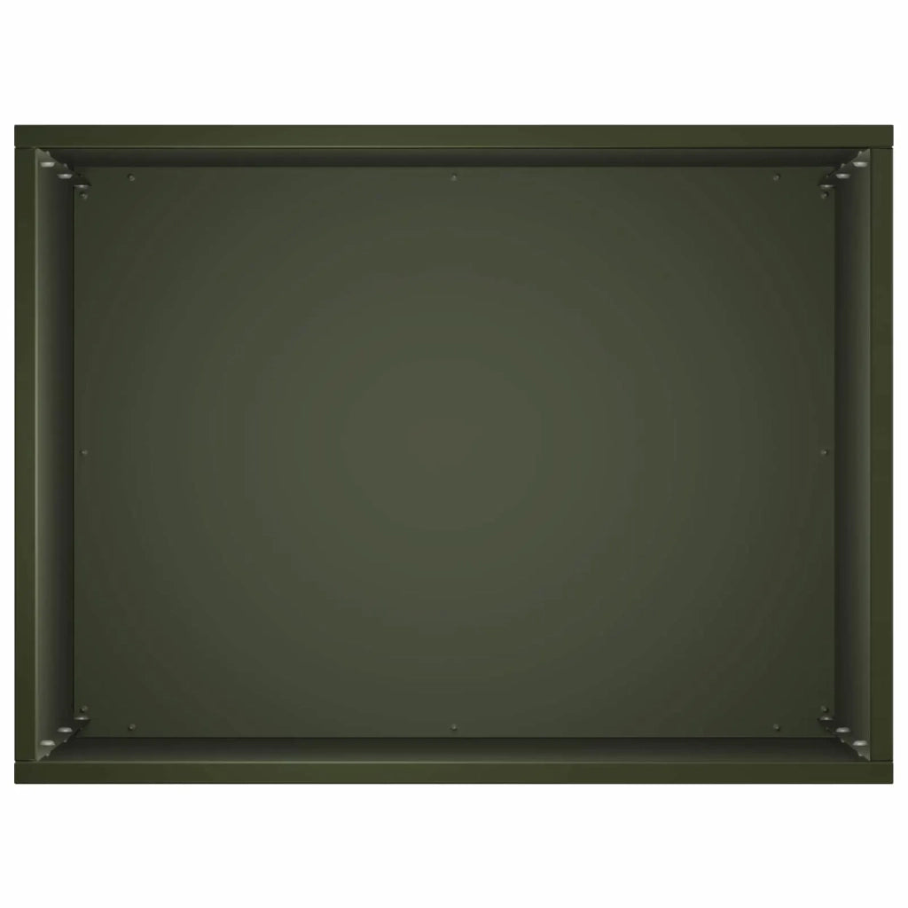Vaso da giardino 2 pz Verde Oliva 40 x 30 x 40 cm 8005477