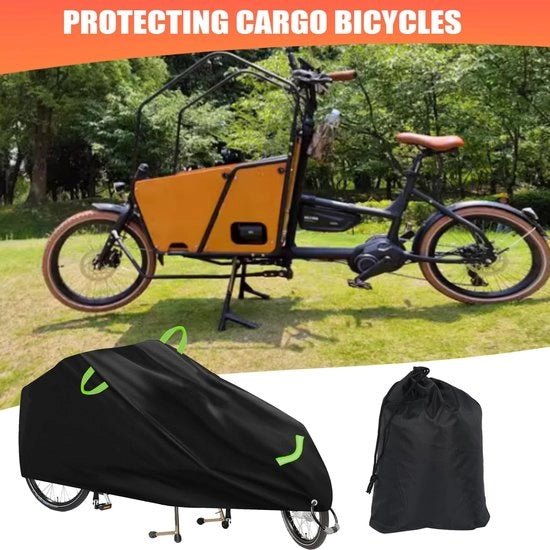 Copriporta per Bicicletta 420D Duraturo - Protezione per Carrozzina - Resistente ai Raggi UV - Impermeabile - Dimensioni 235×100×79 cm