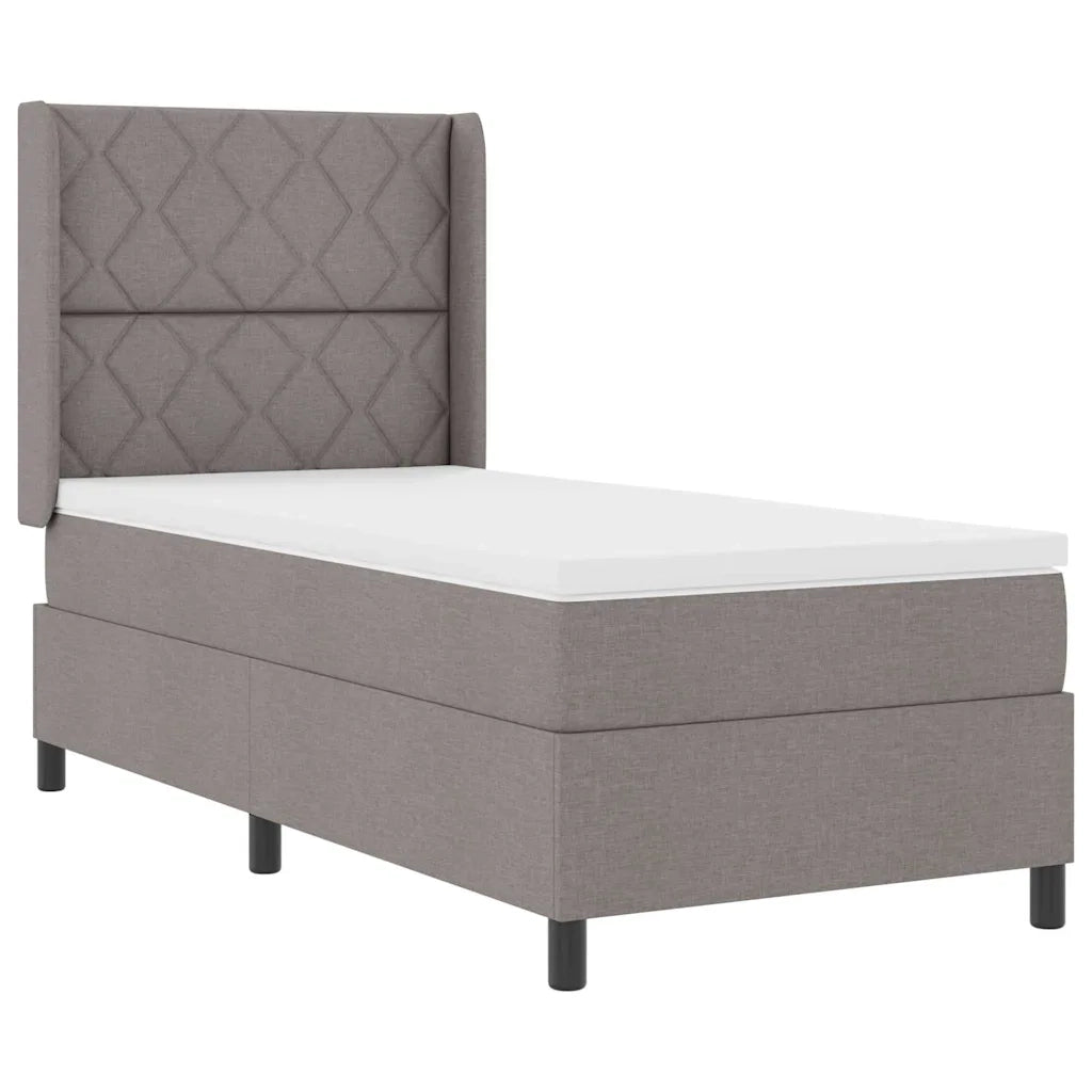 Letto a molle con materasso Talpa 90 x 200 cm Tessuto 3341690