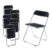 Set di 6 sedie pieghevoli 74 x 46 x 47 cm nere 03_0009905