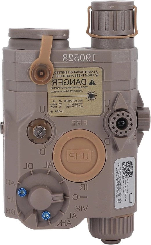 Scatola batterie Airsoft con finitura in sabbia per modelli di caccia e automodelli