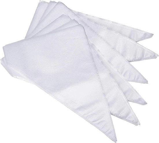 100 pezzi - Sacchetto di spray da un tempo piccolo 257 cm (LDPE) per glassa per biscotti - sacchetti di spray stabili da un tempo
