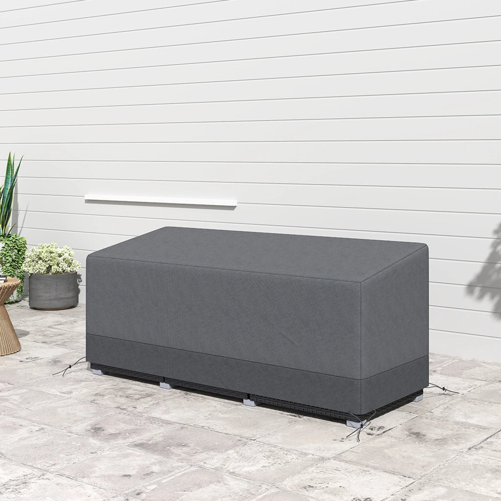 Copertura per Mobili da Giardino ¨C Minimal ¨C Grigio Chiaro 190.5x72x76cm