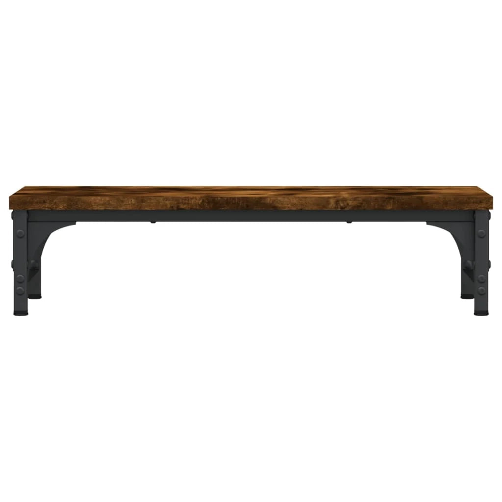 Supporto per monitor mobile da scrivania 55 x 23 x 14 cm legno ingegnerizzato marrone 02_0044893