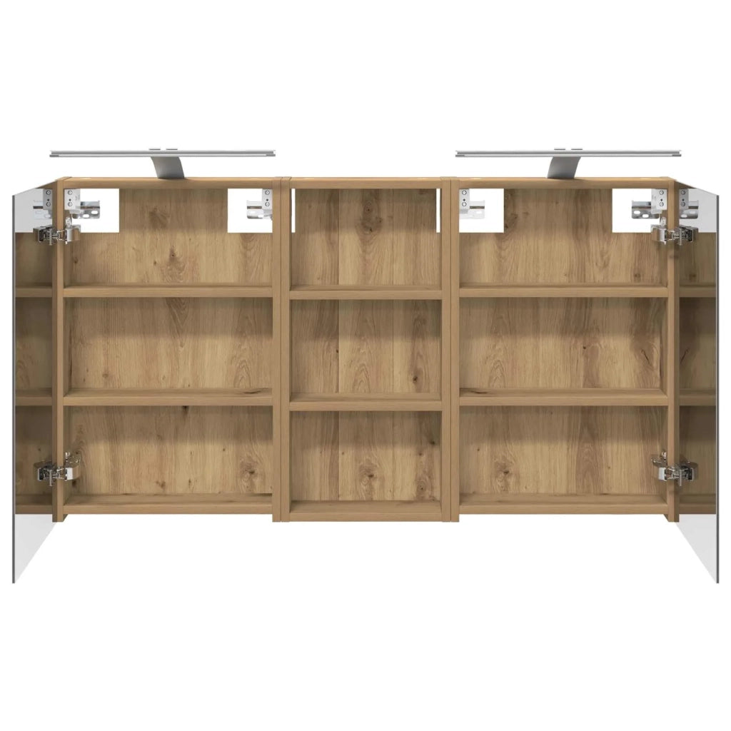 Set di Armadi da Bagno con porta 3 pcs 110 x 10,5 x 60,5 cm 3403727