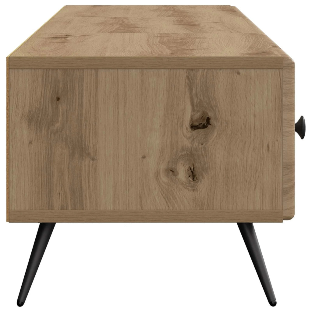 Mobile TV con cassetto Rovere Artigianale 147 x 34,5 x 30 cm 895634