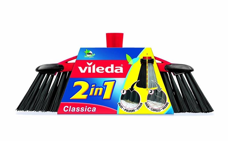 VILEDA SCOPA CLASSICA 2 IN 1 PER OGNI TIPO DI SPORCO