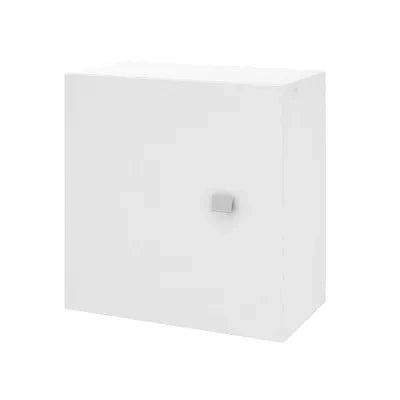 Pensile bagno 45 cm bianco lucido anta reversibile