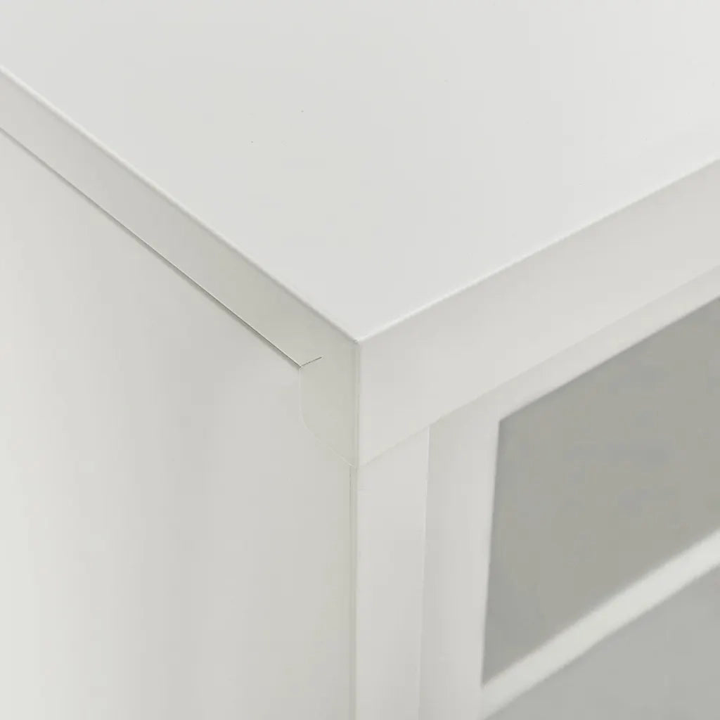 Armadio con Ante Scorrevoli Grigio Chiaro 90x40x90cm in Acciaio cod mxl 46136