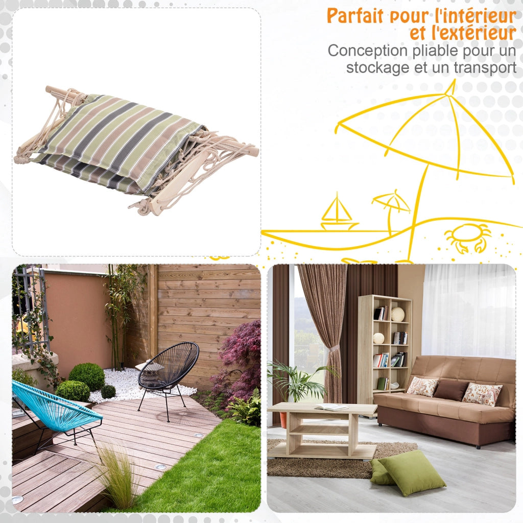 Amaca da Viaggio Portatile ¨C zephmum ¨C Multicolore 100x49x106 cm