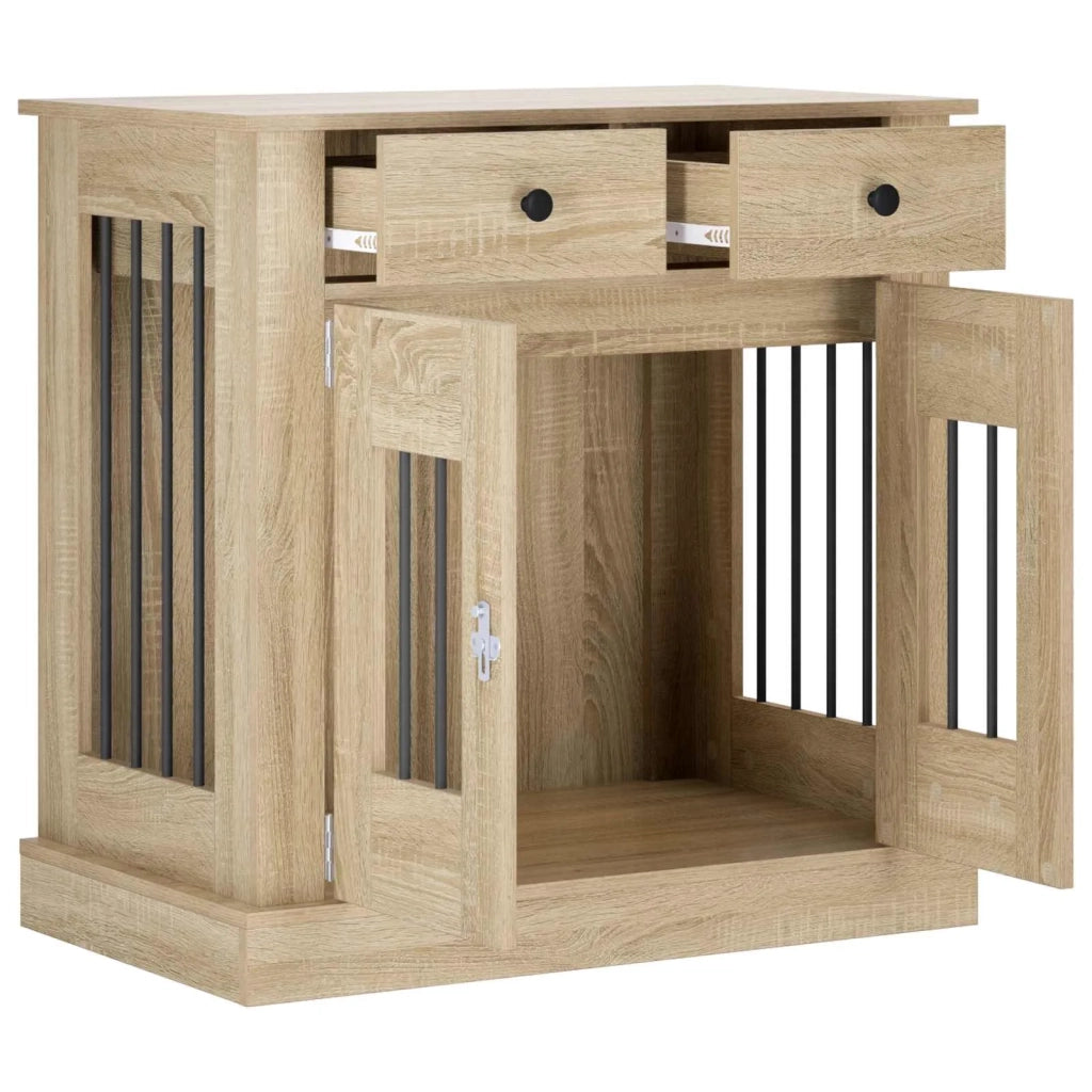 Mobile da cassa per cani Rovere Sonoma 80 x 47,5 x 80 cm 8014768