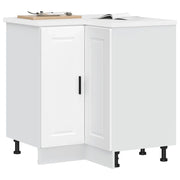 Base ad Angolo Cucina Porto Bianco in Legno Multistrato 853987