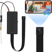 Camera di Sorveglianza Mini a Senso Unico 1080P - Connessione WiFi 5G e Rilevamento Movimento