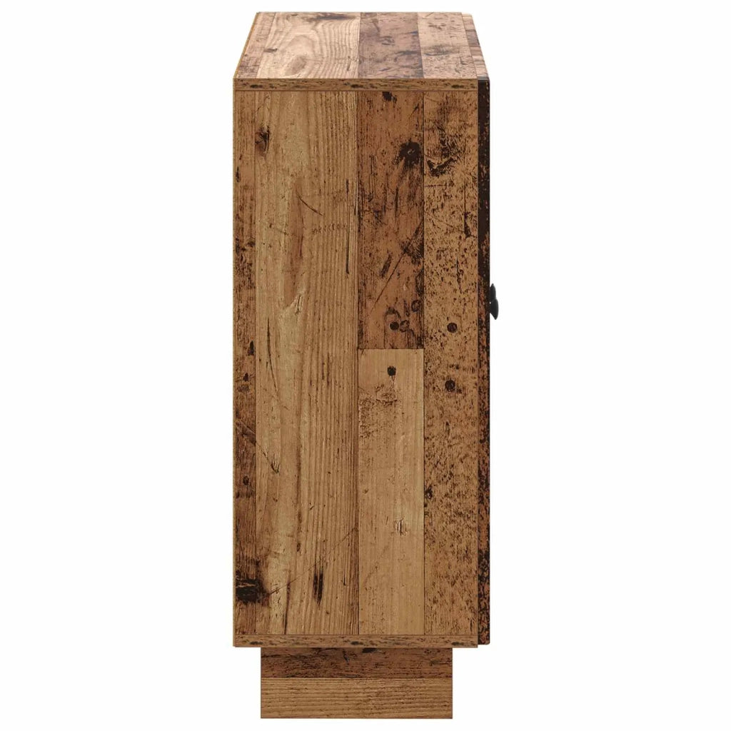 Mobiletto da Bagno EDE Legno antico 59,5 x 31 x 80 cm 895963