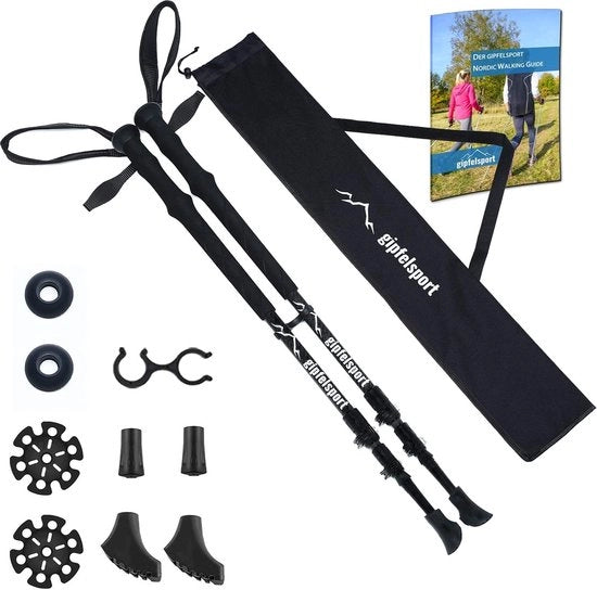Bastoni da passeggio per anziani, manubri pieghevoli per trekking, bastoni da Nordic Walking premium