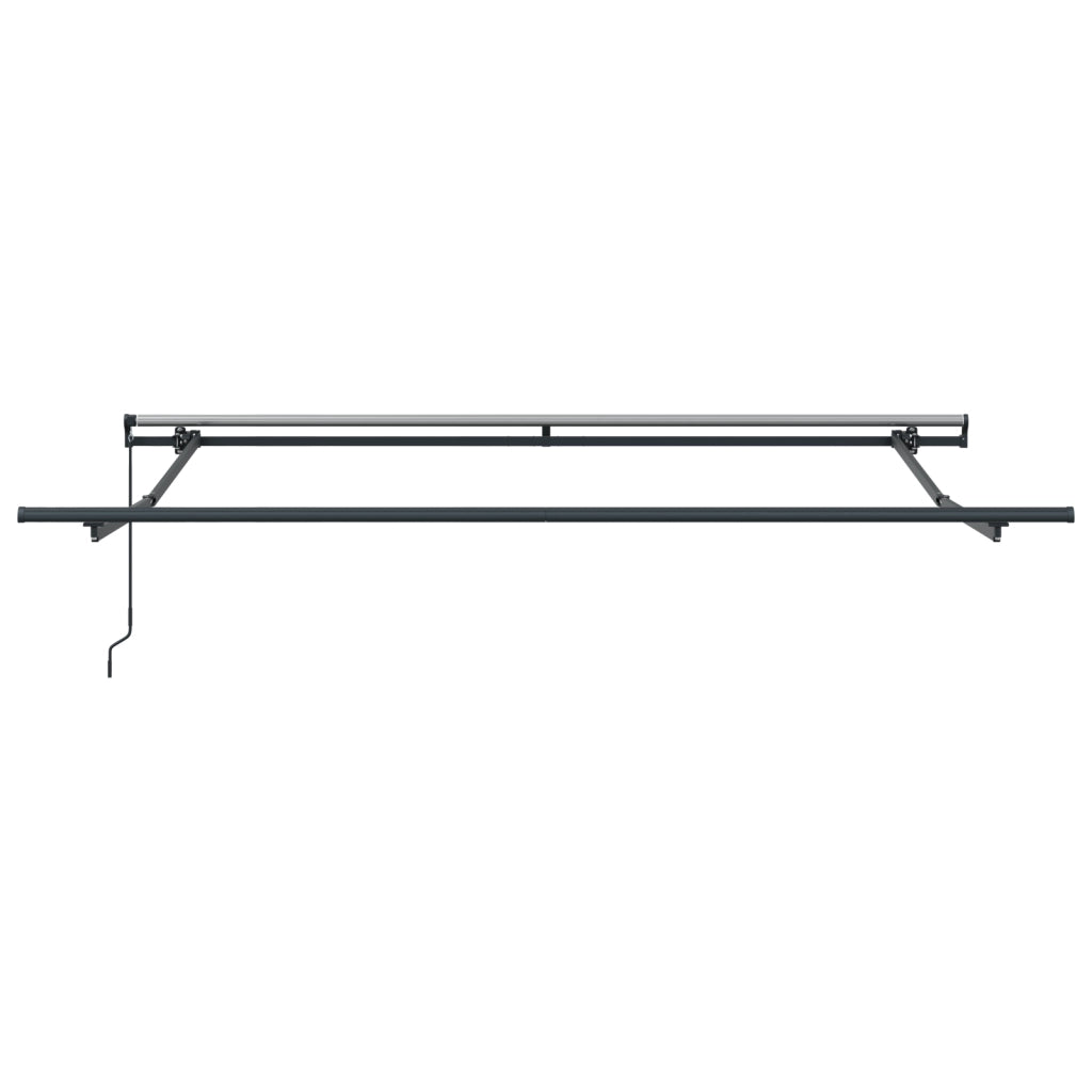 Tenda Retrattile Manuale  Nera 350x250 cm