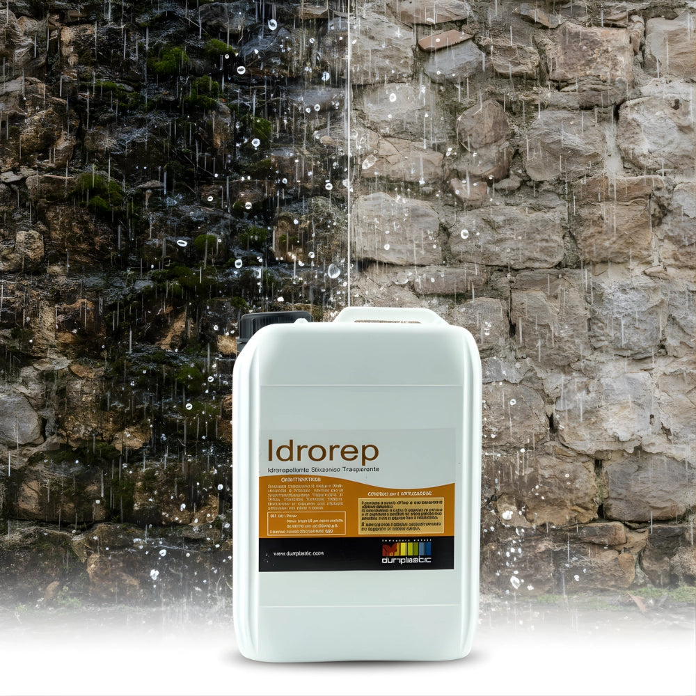 Idrorepellente siliconico trasparente per superfici in pietra e fibrocemento *** formato 10 lt, confezione 1