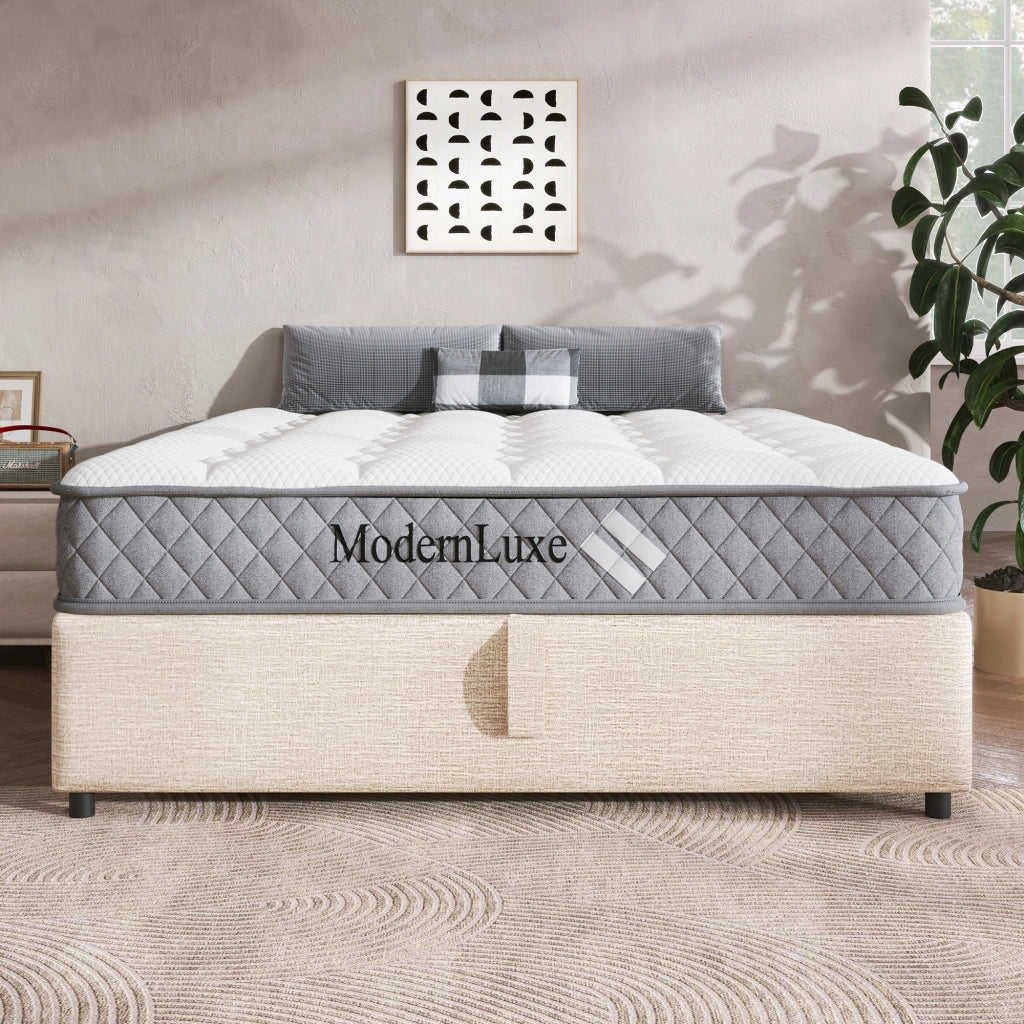 Materasso Ortopedico 140x200 cm H3 con 7 Zone a Molle Insacchettate e Schiuma Fredda Certificato OEKO-TEX
