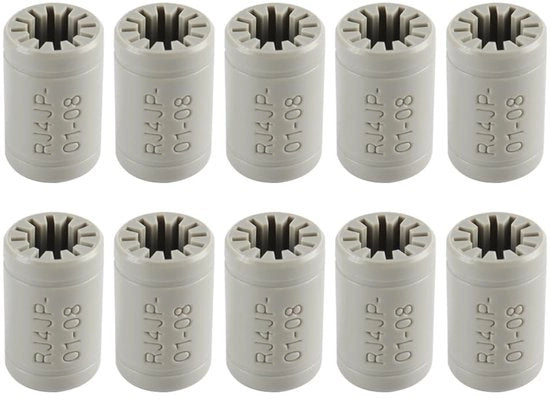 Linee di supporto lineari 10 pezzi - Linee di supporto per stampanti 3D - Linee di supporto in plastica - Alta stabilità - Riduzione del rumore - Utilizzo duraturo