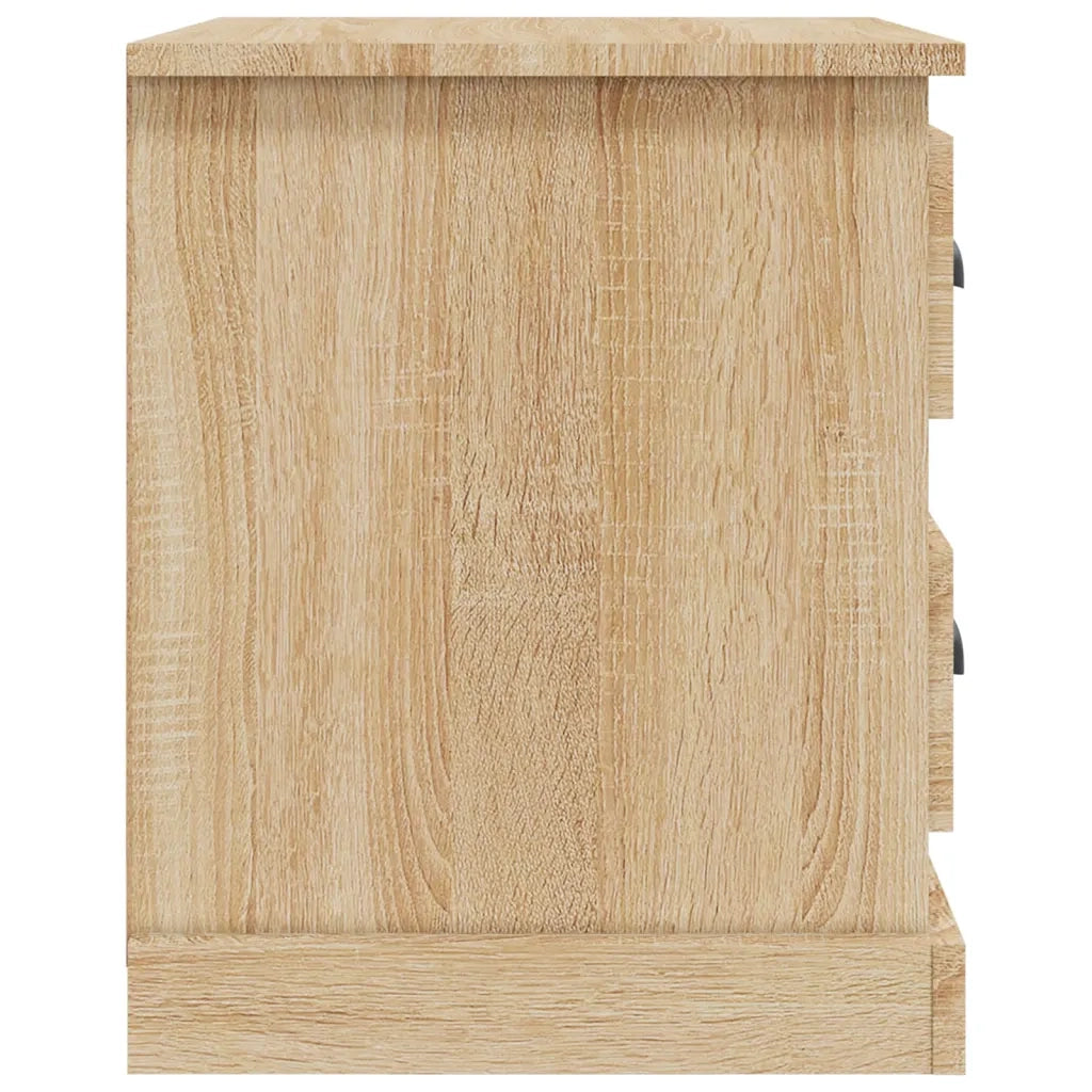 Comodino-Tavolino da notte Rovere Sonoma 39x39x47,5 cm in Legno Multistrato