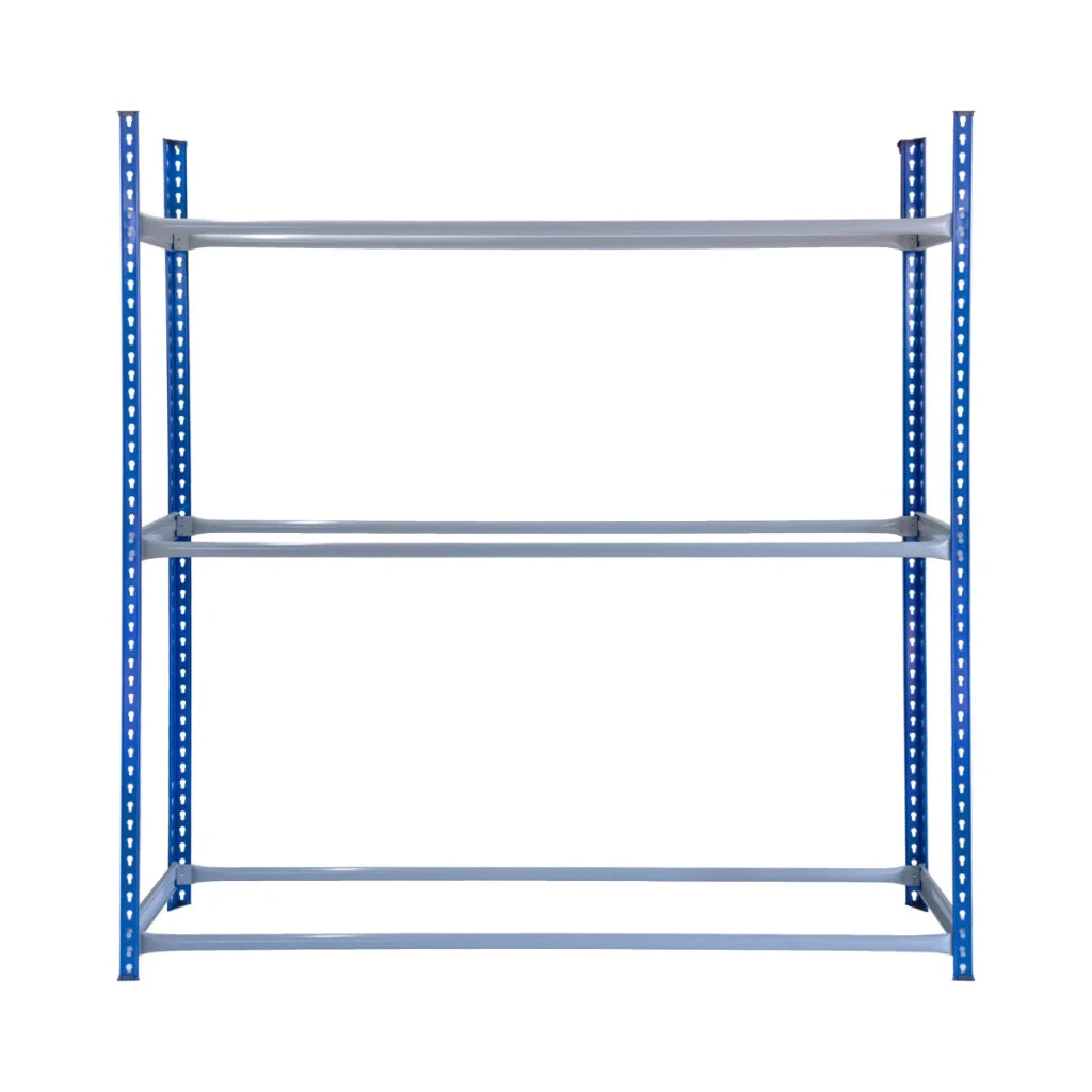 Scaffale Porta Pneumatici Portagomme 3 Ripiani Metallo Incastro Senza Bulloni x2