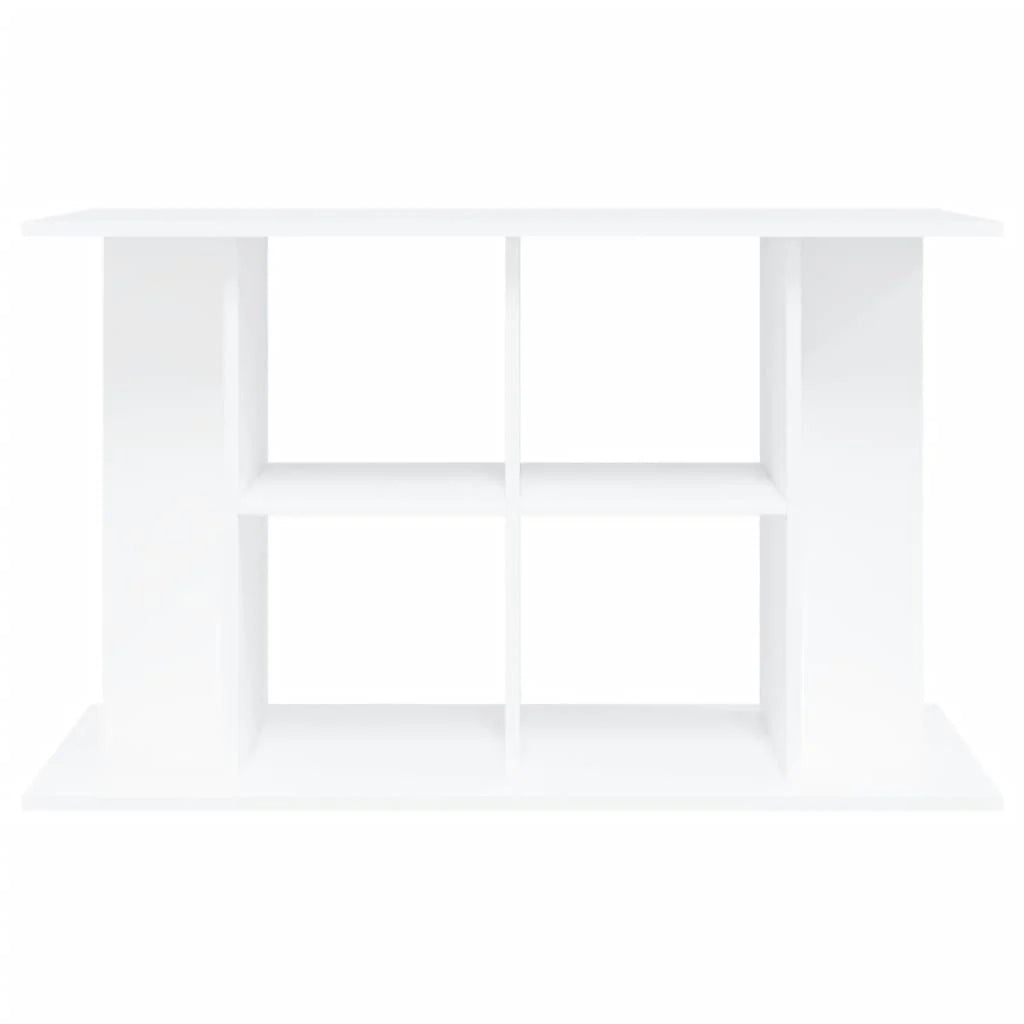 Base per mobiletto acquario 100 x 40 x 60 cm legno ingegnerizzato bianco 02_0045035