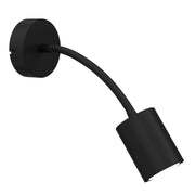 Applique nera regolabile 1xGU10 8W Arden Luminex