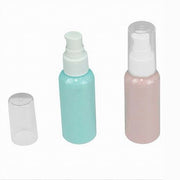 Trade Shop - Set 4pz Bottiglia Viaggi Vuota 100ml Dispenser A Pompa Per Crema Cosmetici 79381 -