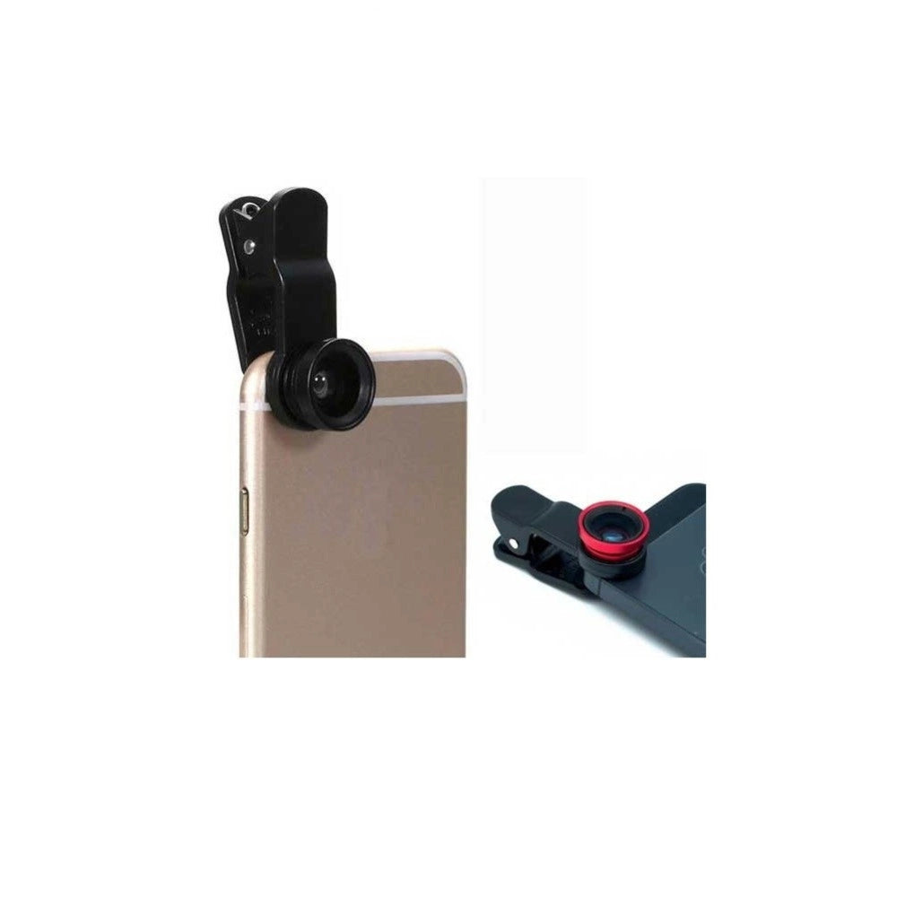 Trade Shop - Set Obbiettivi Smartphone Fotocamera Smartphone Fisheye Macro Photo Wx018 -