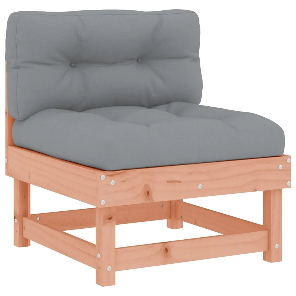 Set Divani Giardino 6 pz con Cuscini Legno Massello di Douglas