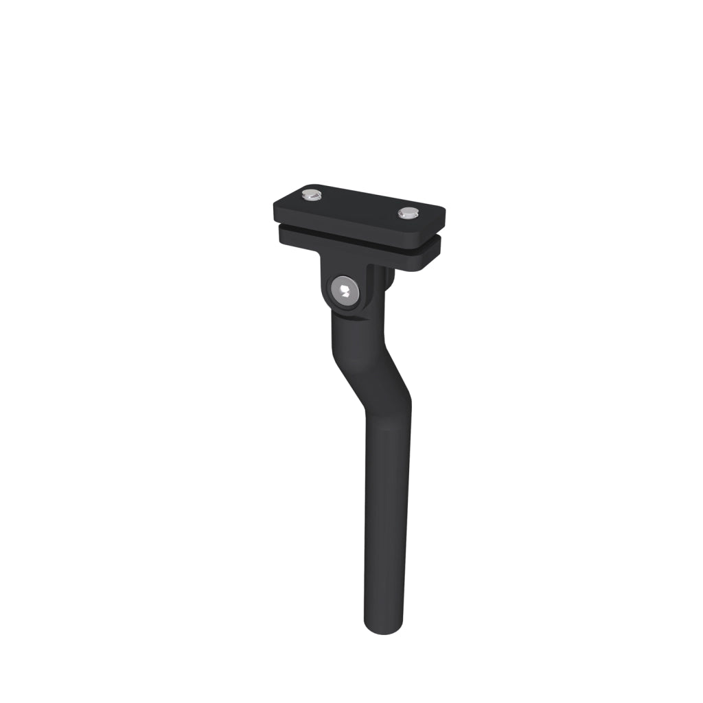 Ringhiera Balaustra in Alluminio Nero Opaco 200x100cm per interni ed esterni a Fissaggio a Parete