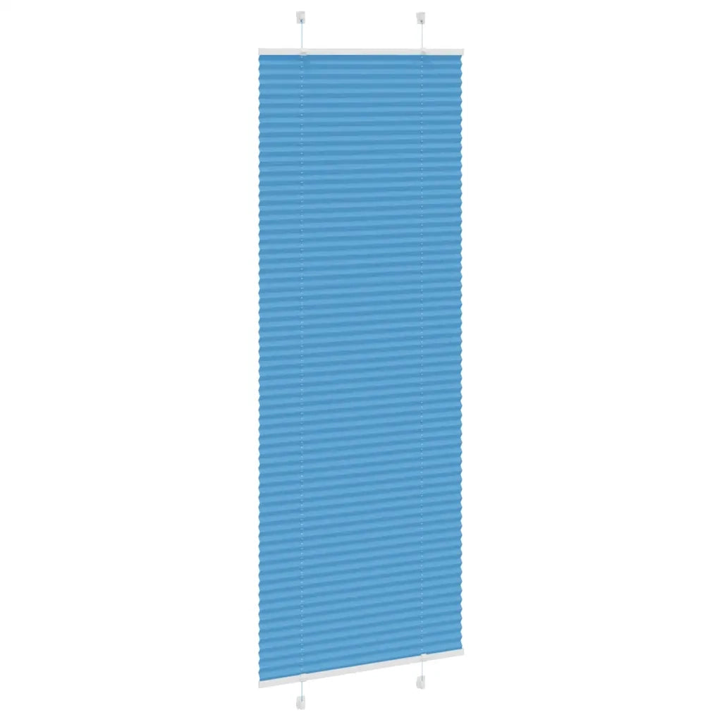 Tenda Plissettata Blu 70x200 cm Larghezza Tessuto 69,4 cm 4015205