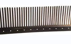 Pettine fermapasseri testa di mo ro h.10 sp.5 10 1mq