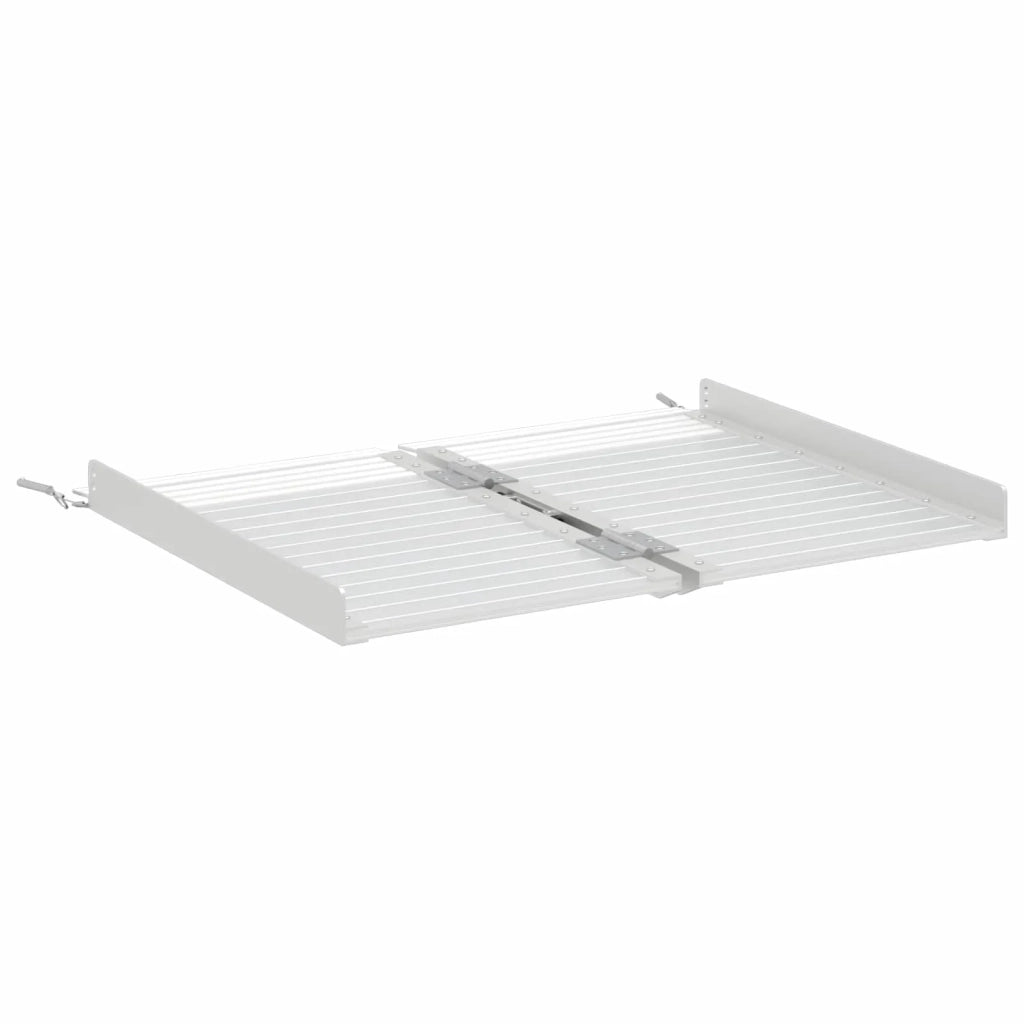 Rampa per sedia a rotelle 270 kg Argento 62 x 73 x 5 cm