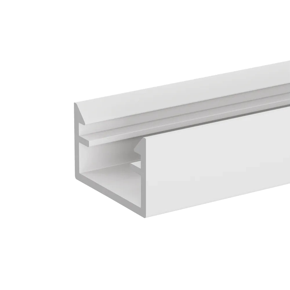 Profilo mini in alluminio bianco 2mt per striscia led