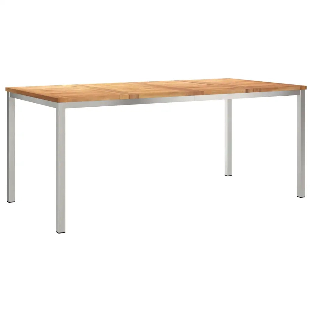 Set da Pranzo per Giardino 7 pcs Marrone Legno di teak solido 3334834