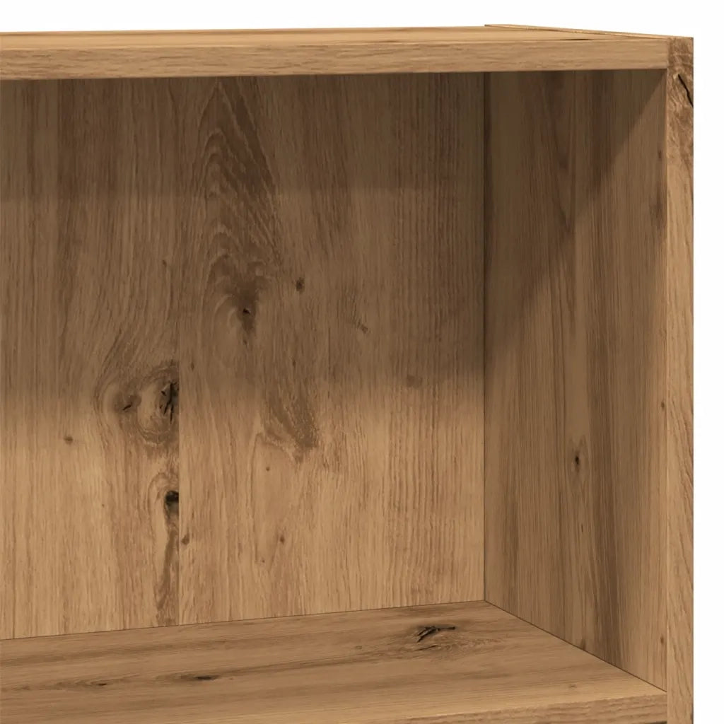 vidaXL Libreria Rovere Artigianale 80x30x77 cm in Legno Multistrato