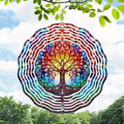 Gong 3D in acciaio inossidabile 30*30cm (Tree of Life 2)