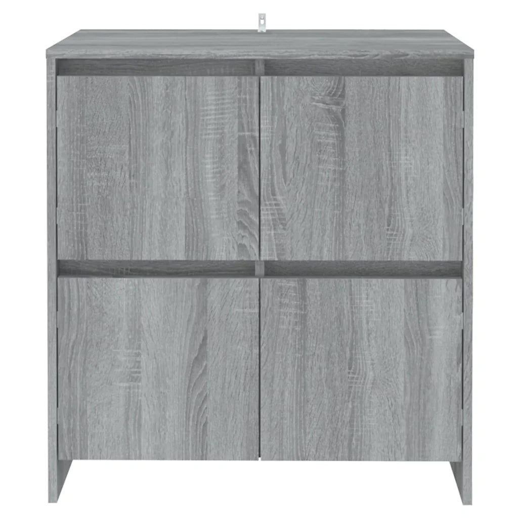 Credenza Grigio Sonoma 70x41x75 cm in Truciolato 813012