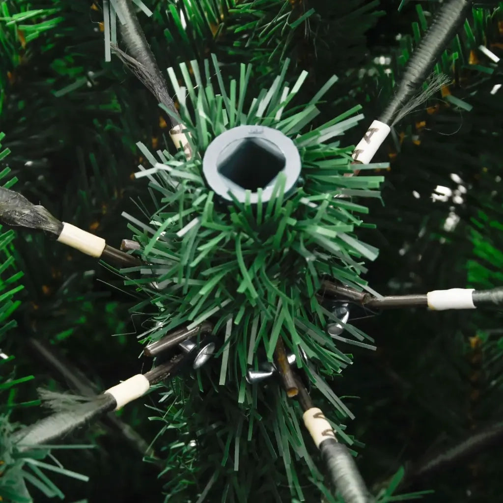 Albero Natale Artificiale Incernierato con Bacche Rosse-Albero Natalizio-Decorazioni natalizie 240 cm