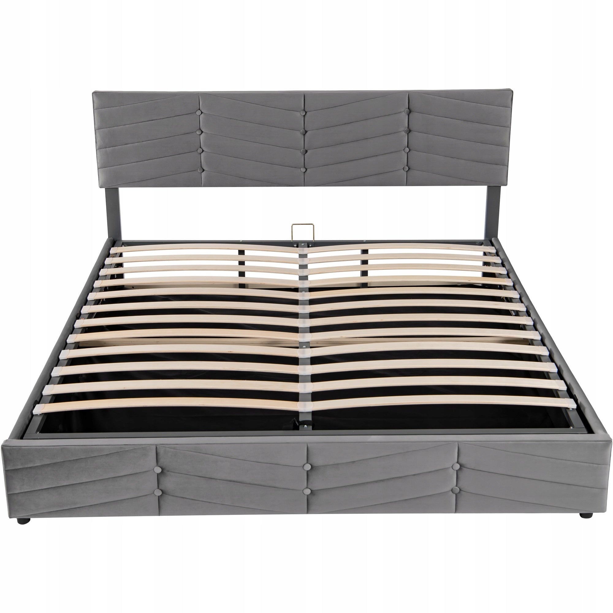 Letto singolo 90x200 - Xylo - Con panchina, gambe dorate, colore beige