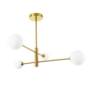 Lampadario Dorado Light Prestige oro/bianco 4xG9 Ø79