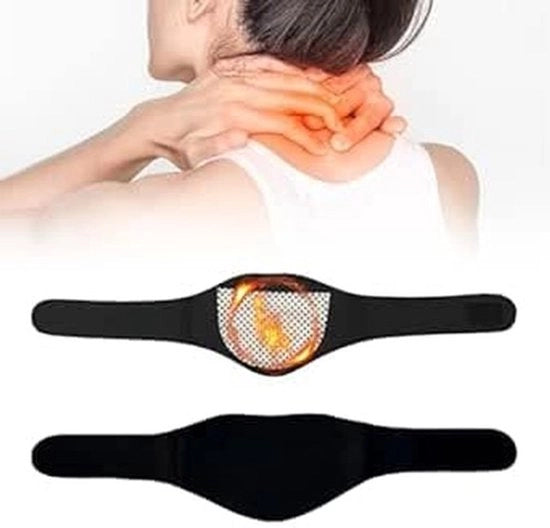 Cinturino Autoiscrizione - Protezione Magnetica del Collo - Funzione di Massaggio - Resistente ai Colpi - Neoprene Duraturo - Riduce la Rigidezza del Collo - Cinturino per il Collo
