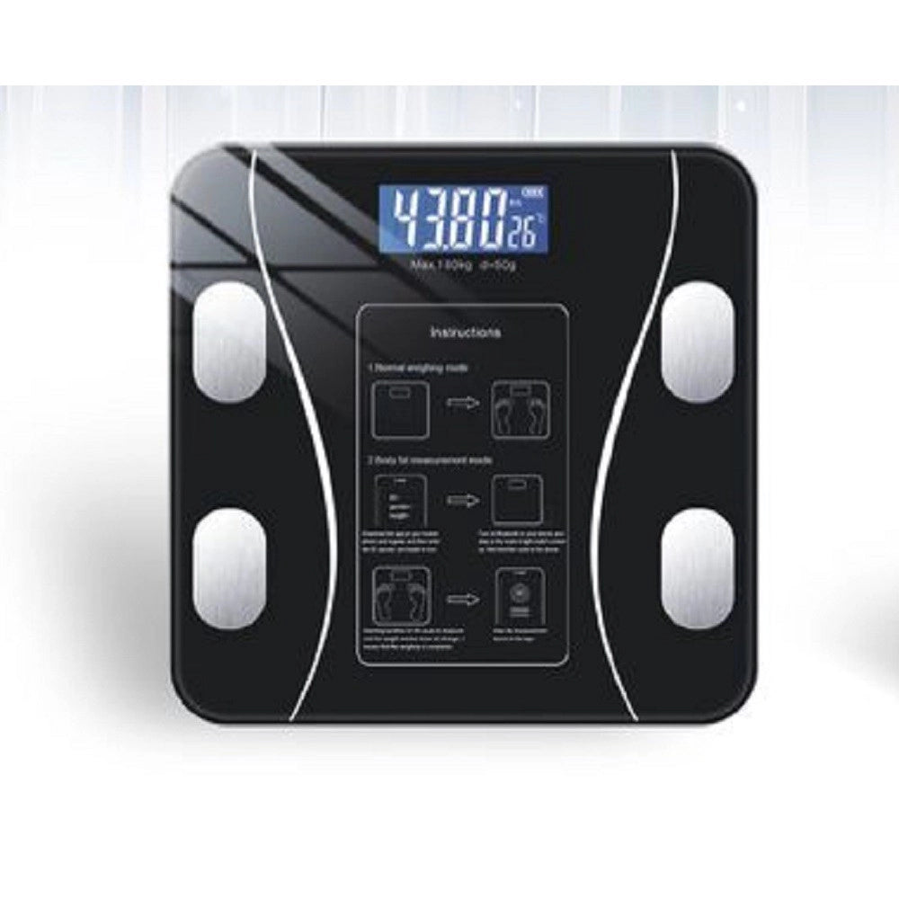 Trade Shop - Bilancia Pesapersone Digitale Professionale 180kg Elettronica Display Lcd Tx-8100 -