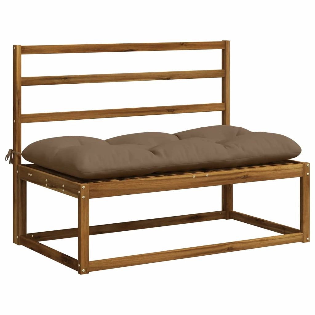 Cuscino per panchina VIANEN 100% Poliestere Tortora 952346