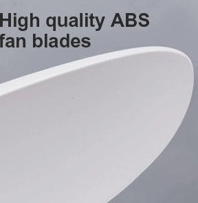 Ventilatore da soffitto 60 pollici senza luce con telecomando; pale in ABS bianche