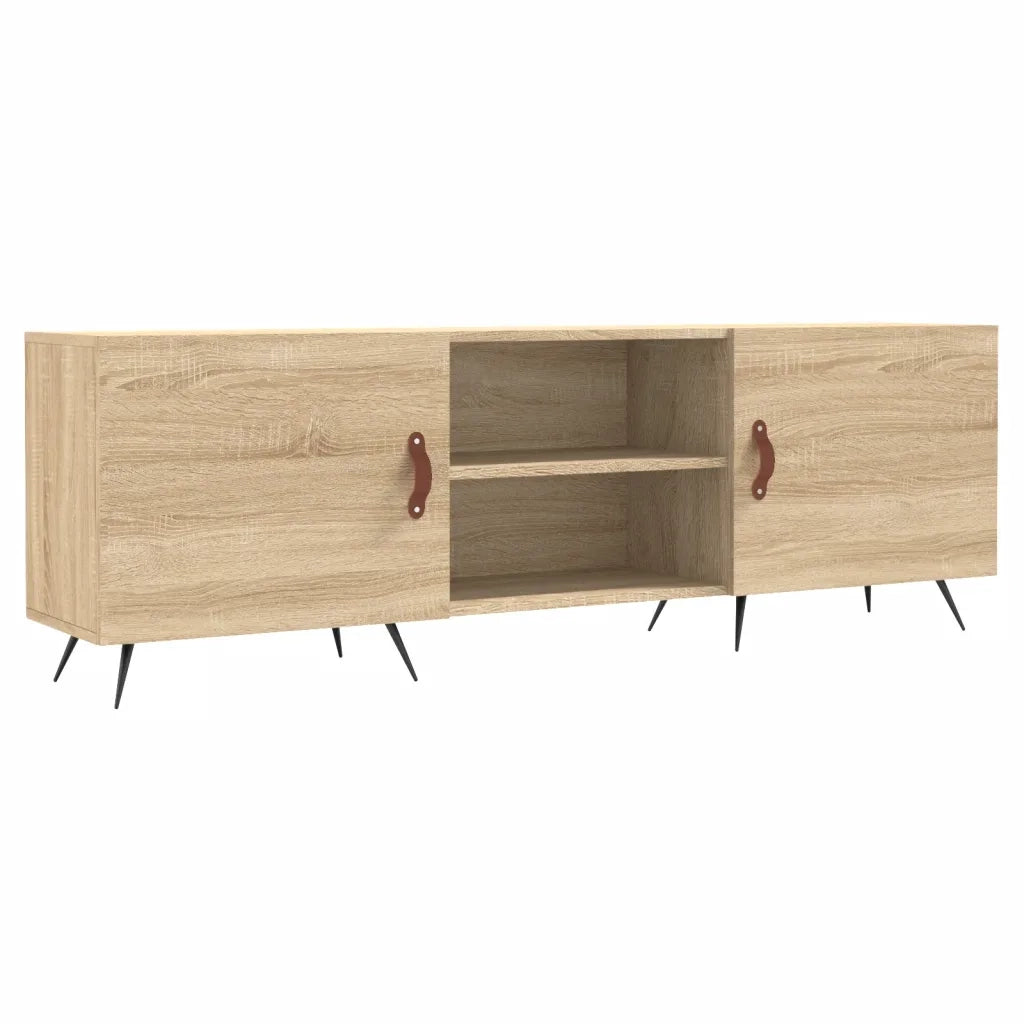 Mobile Porta TV Rovere Sonoma 150x30x50 cm in Legno Multistrato 829071