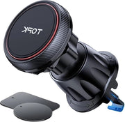 Sostegno universale per smartphone e tablet per auto - supporto magnetico giroscopico 360 gradi - nero