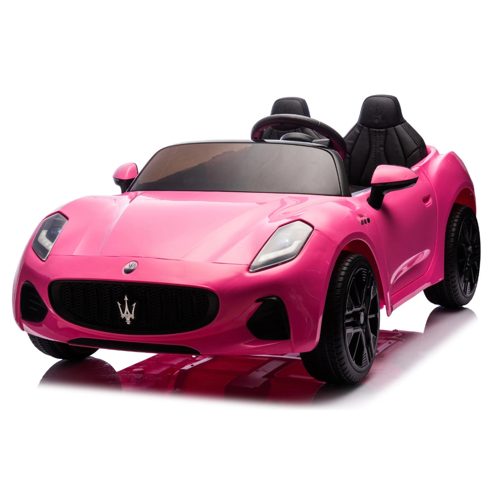 Auto Elettrica Per Bambini Maserati Folgore 12V-Rosa