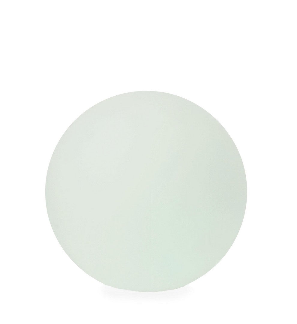 Lampada Sferica da Giardino a Led Ø40x39 cm in Plastica Craig Bianca